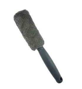 Microfiber Brush with Long Handle, Rim Cleaning